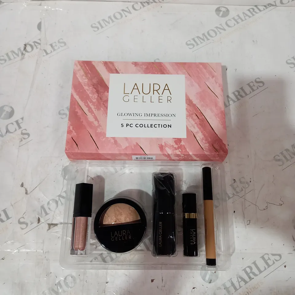 BOXED LAURA GELLER GLOWING IMPRESSION 5 PC COLLECTION