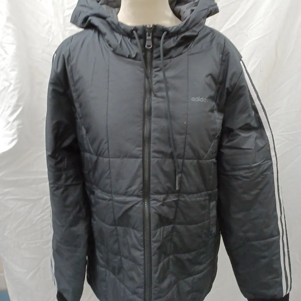 ADIDAS NEO REVERSIBLE HOODED COAT - SIZE UNSPECIFIED 