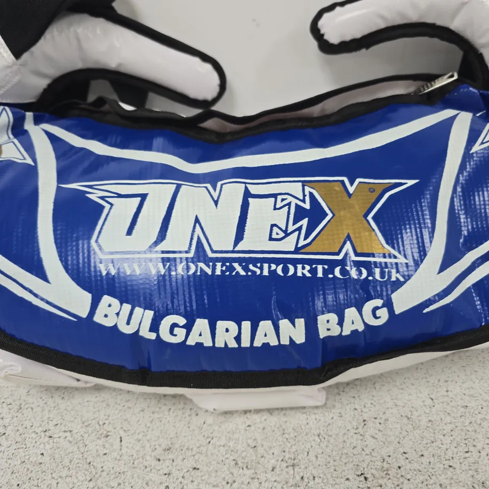ONE-X BULGARIAN BAG – BLUE FITNESS TRAINING BAG (ONEXSPORT)