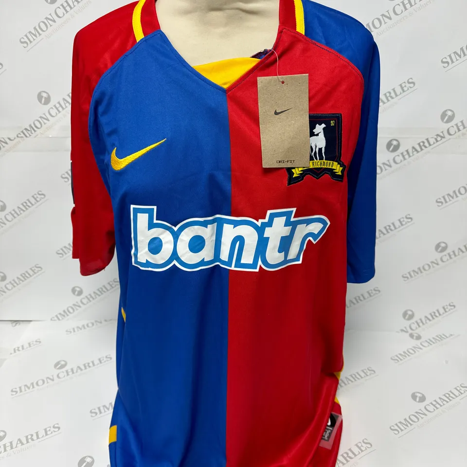 NIKE DRI FIT AFC RICHMOND JERSEY IN RED SIZE 2XL
