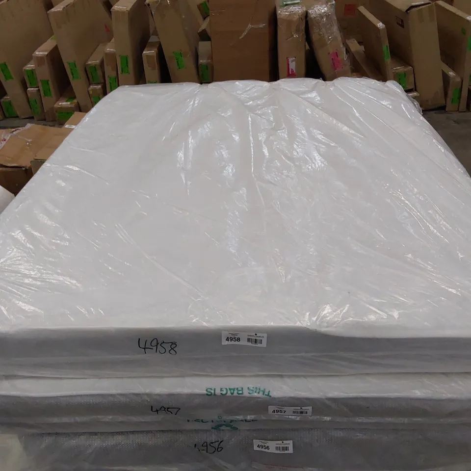 QUALITY BAGGED 5' KINGSIZE OPEN COIL MATTRESS 