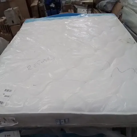 QUALITY BAGGED 150CM AIRSPRUNG MEMORY COMFORT KING SIZE MATTRESS