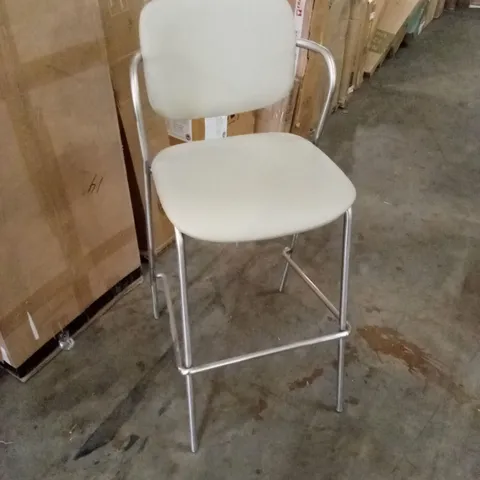BESPOKE STATIC PU LEATHER BARSTOOL