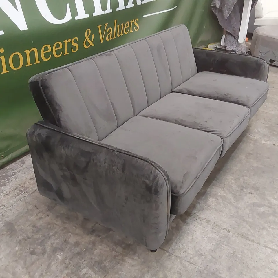 JENNIFER FABRIC COMPACT 3 SEATER SOFA RRP £349
