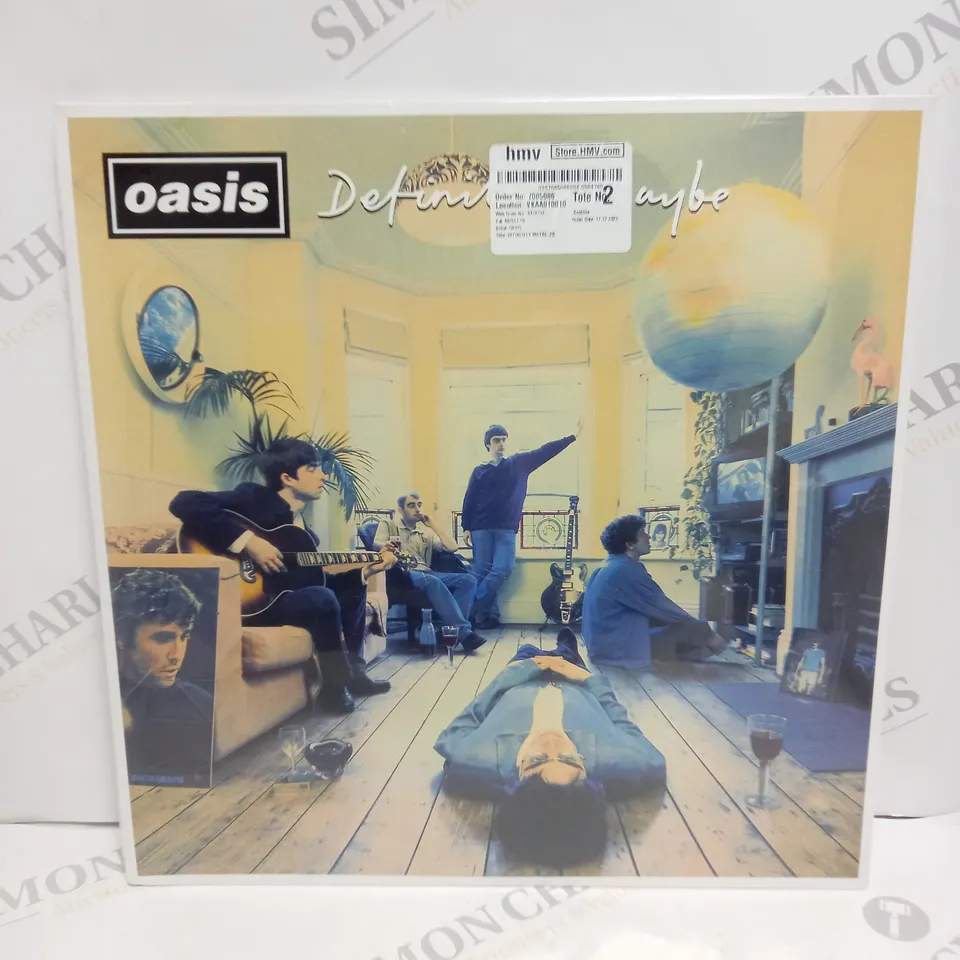 SEALED OASIS - DEFINITELY MAYBE VINYL 