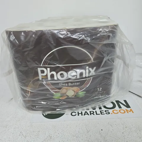 60 PHOENIX SHEA BUTTER LUXURY 3-PLY TOILET ROLLS β 5 PACKS OF 12
