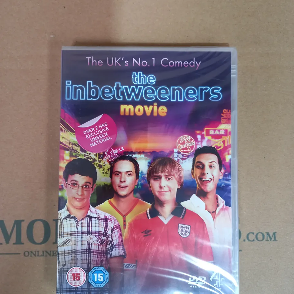 SEALED THE INBETWEENERS MOVIE DVD