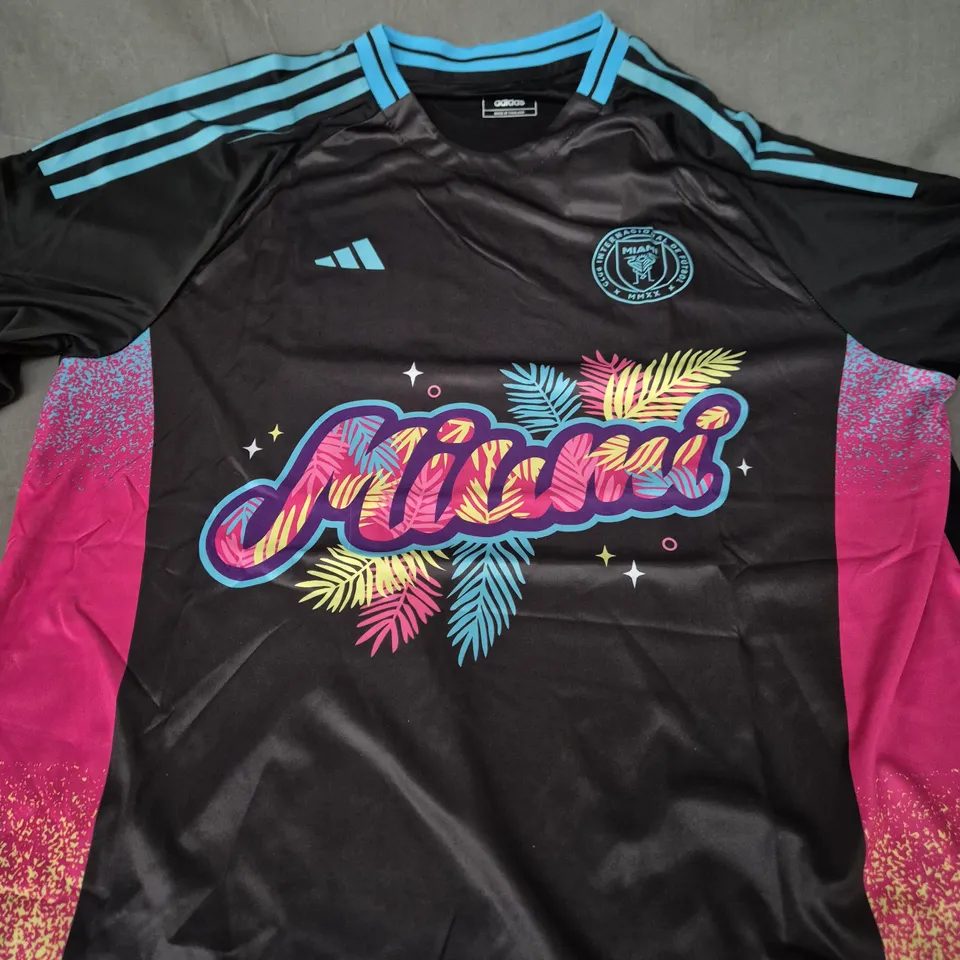 ADIDAS INTER MIAMI MLS FOOTBALL JERSEY – SIZE 2XL