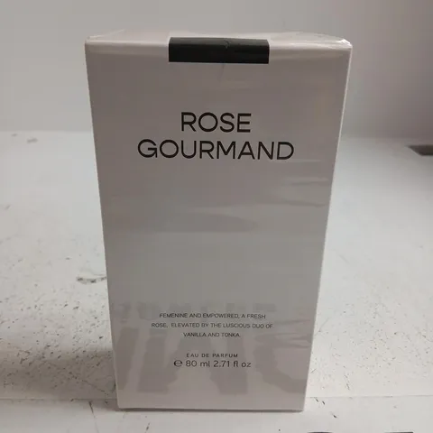 BOXED AND SEALED ROSE GOURMAND EAU DE PARFUM 80ML