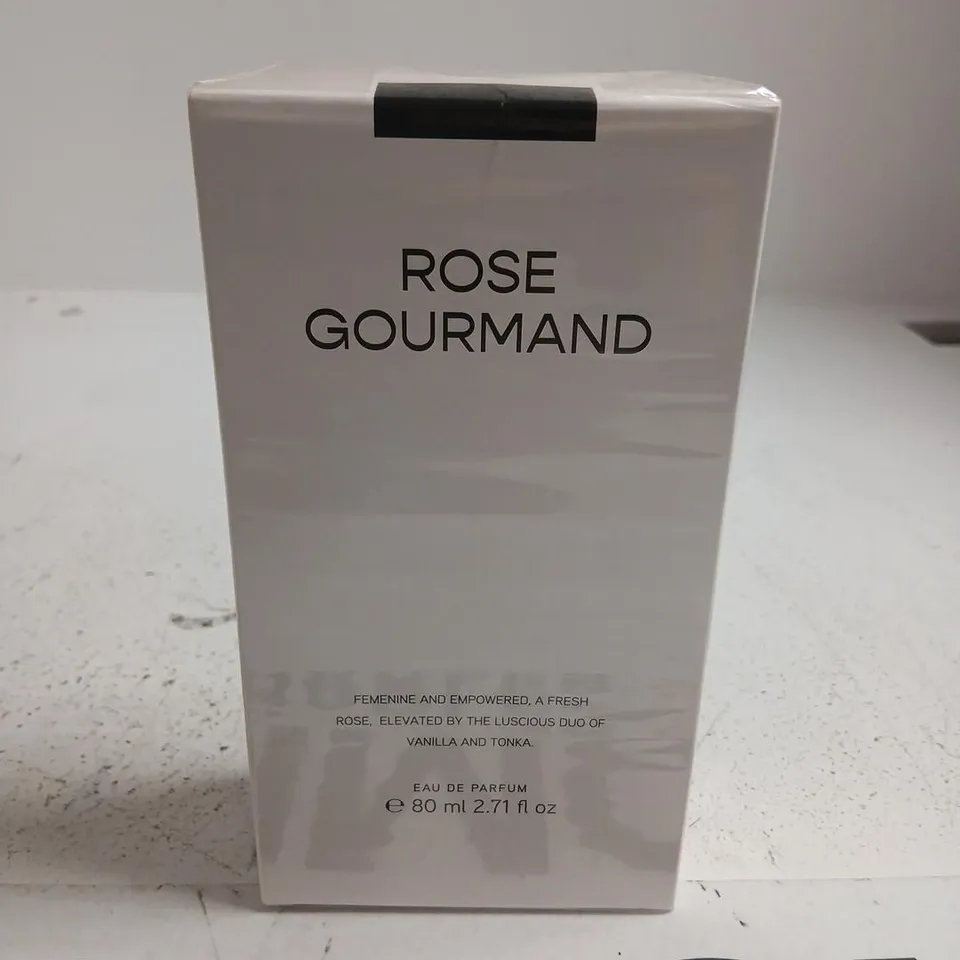 BOXED AND SEALED ROSE GOURMAND EAU DE PARFUM 80ML