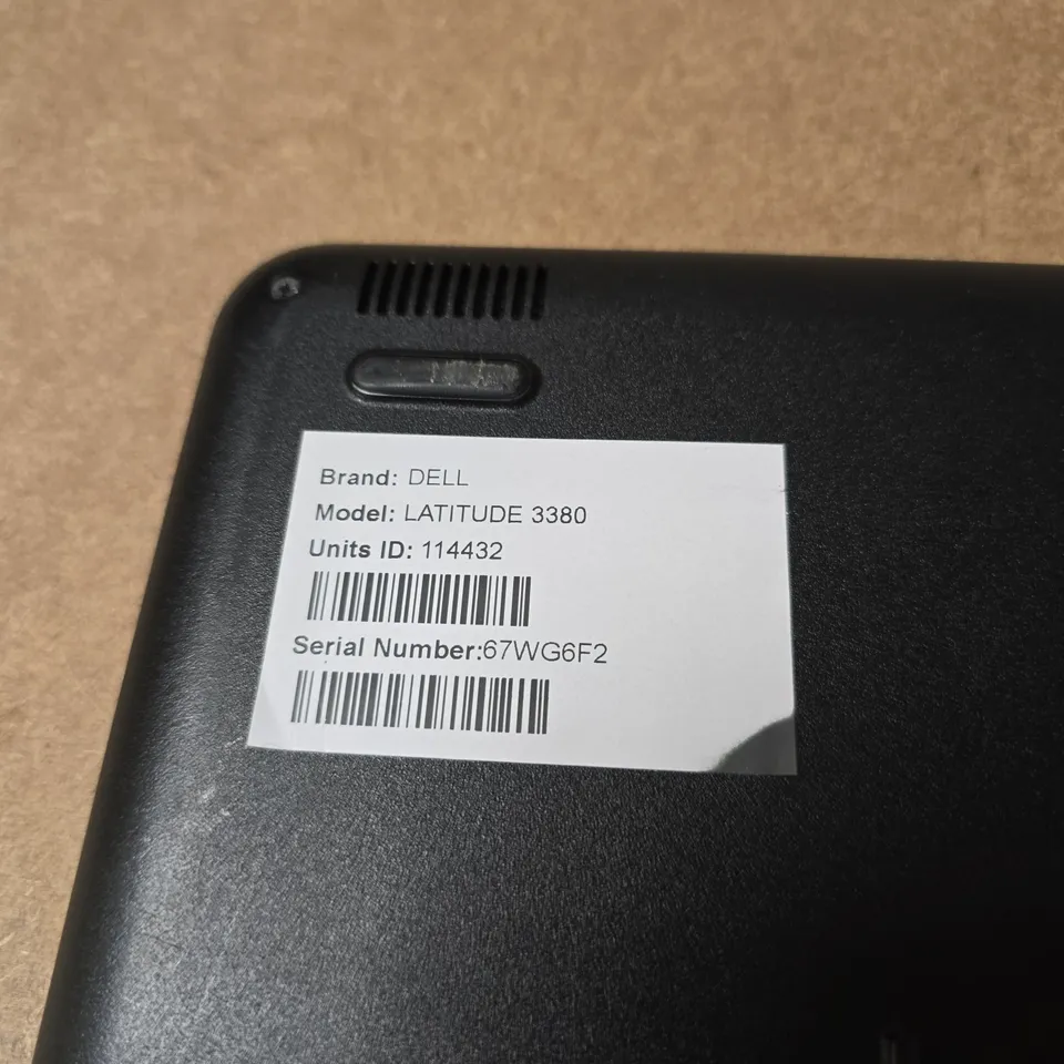 DELL LATITUDE 3380 LAPTOP