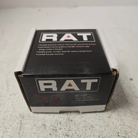 BOXED RAT DISTORTION PEDAL
