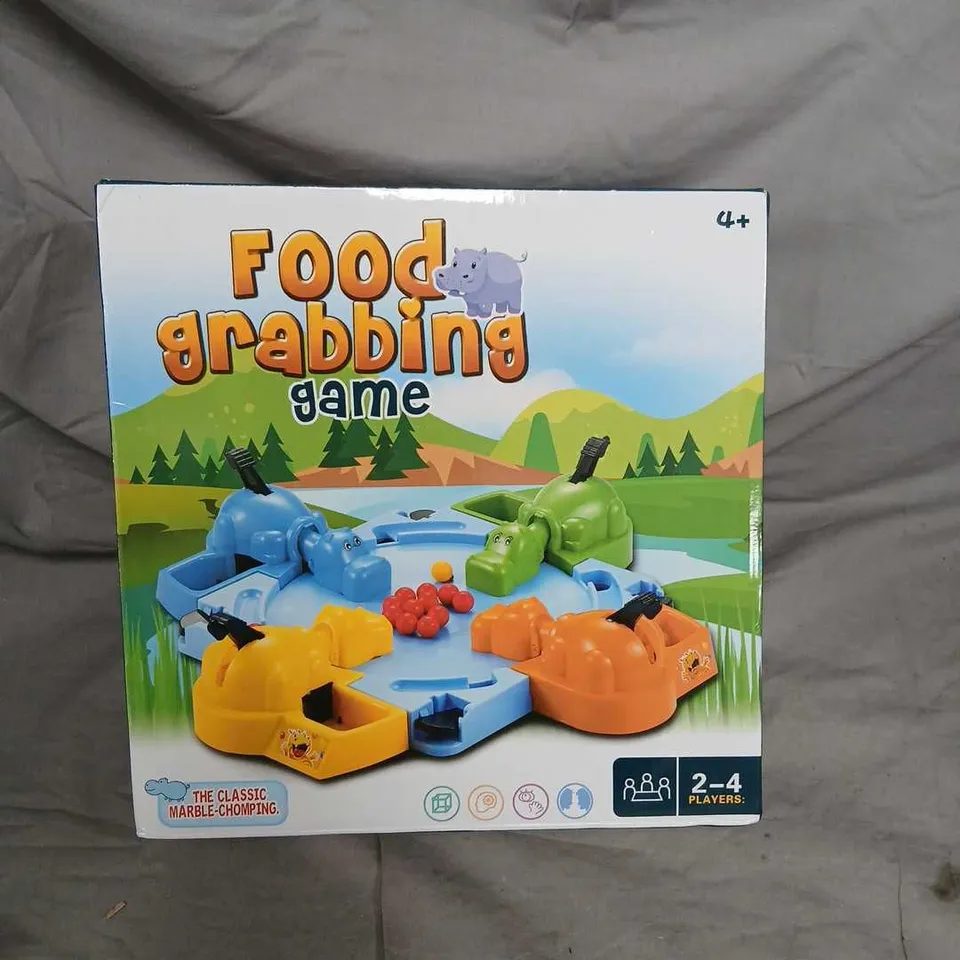 FOOD GRABBING GAME – CHILDREN'S BOXED GAME FOR 2–4 PLAYERS