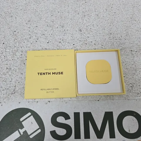 TENTH MUSE SOLID PERFUME – REFILLABLE VESSEL (BOXED)