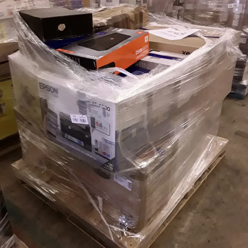 PALLET OF APPROXIMATELY 11 UNPROCESSED RAW RETURN HOUSEHOLD AND ELECTRICAL GOODS TO INCLUDE;