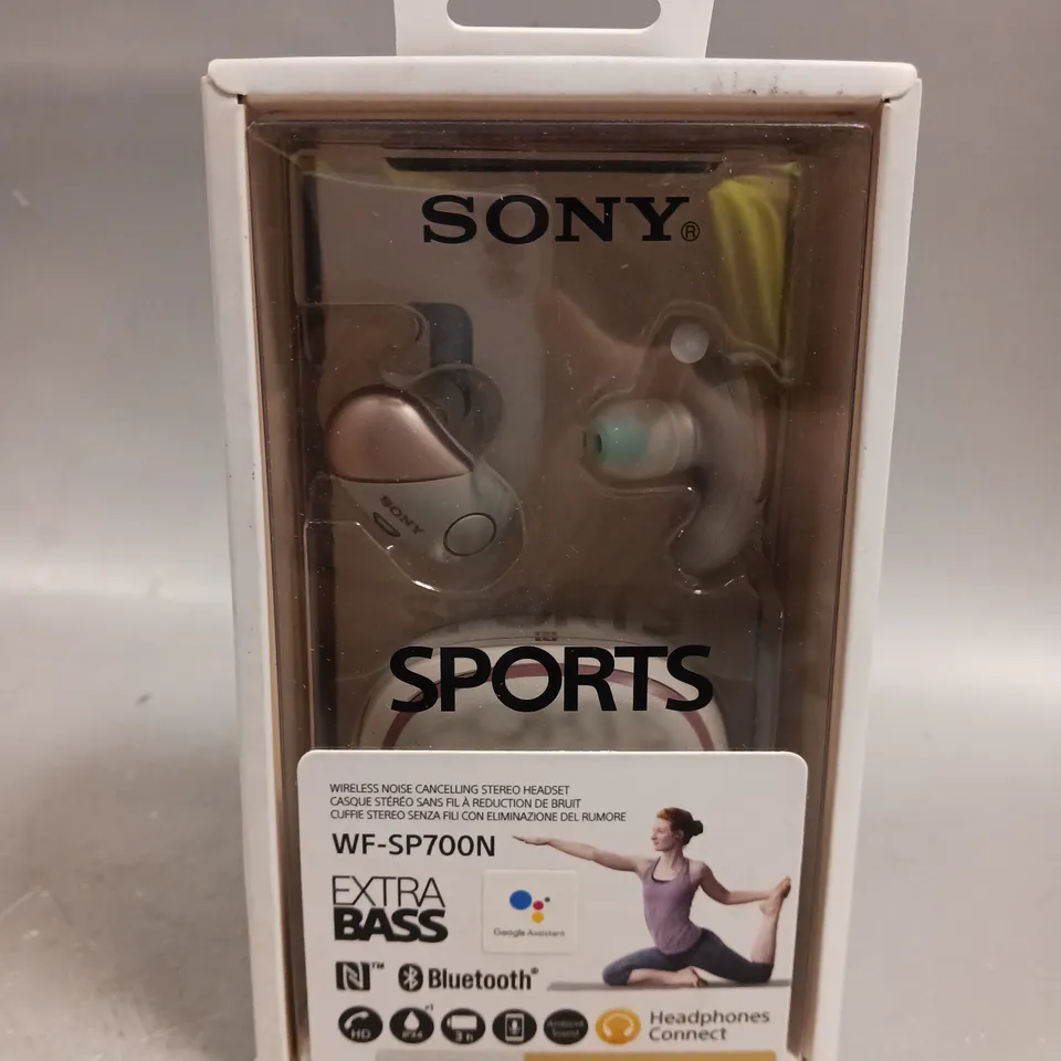 BOXED SONY WF-SP700N SPORTS WIRELESS EARPHONES 