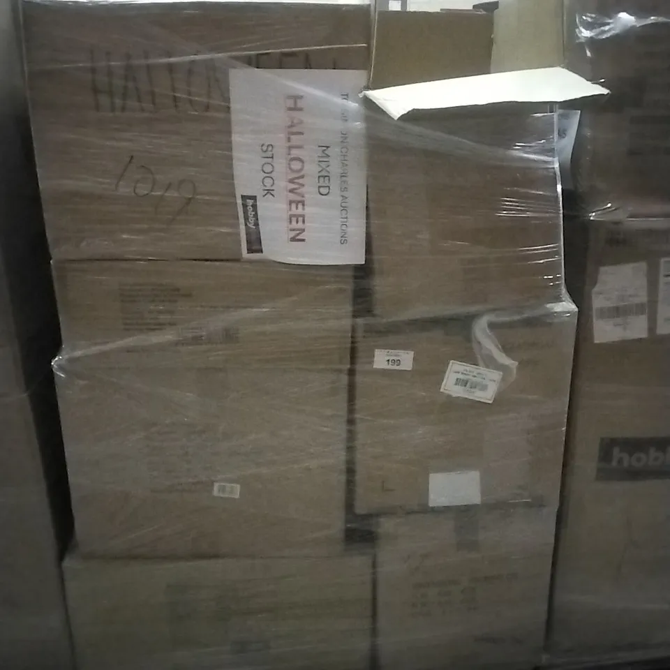 PALLET OF MIXED HALLOWEEN STOCK 
