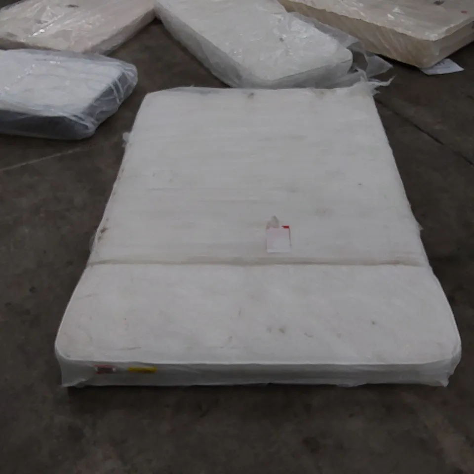 QUALITY BAGGED MEMORY OPEN COIL 5FT MATTRESS