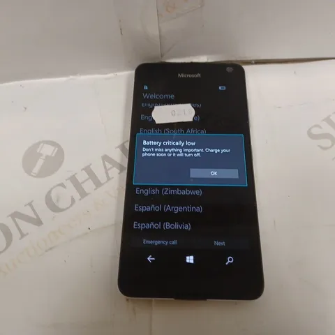 MICROSOFT LUMIA 650 RM-1152 - BLACK