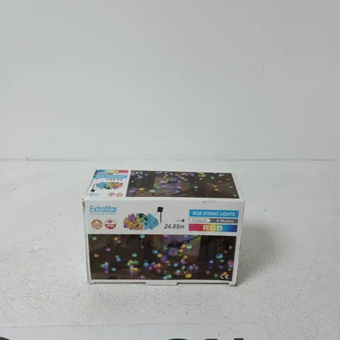 EXTRASTAR RGB STRING LIGHTS – 24.85M, 8 MODES