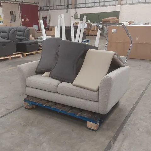PALLET CONTAINING 1 INCOMPLETE SOFA AND 3 CHAIRS