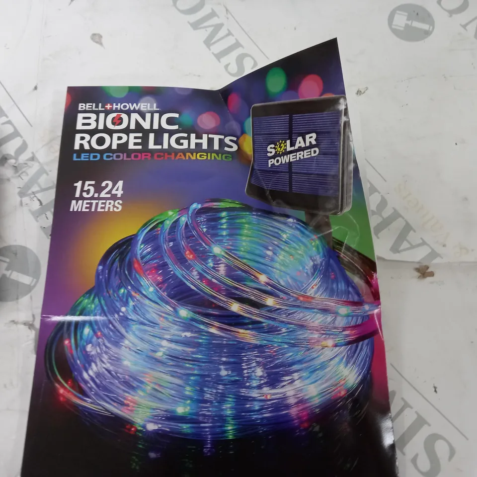 BELL&HOWELL BIONIC ROPE LIGHTS - LED COLOUR CHANGING 