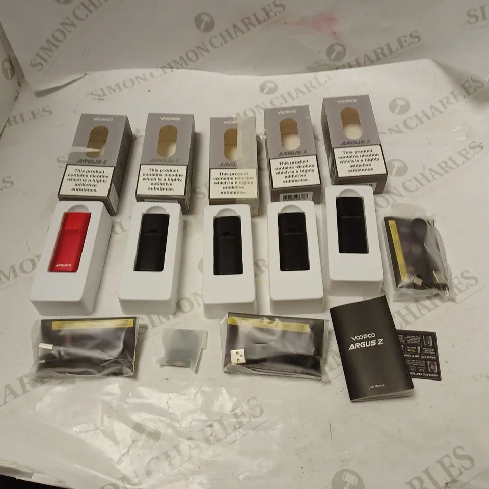 VOOPOO ARGUS Z POD KIT X5 WITH ACCESSORIES AND ONE MANUAL