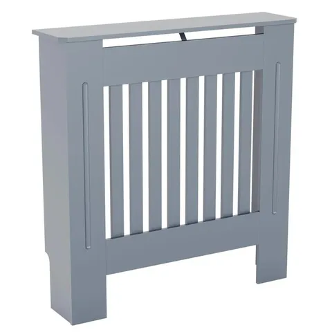BOXED CHELSEA RADIATOR COVER - DARK GREY - SMALL