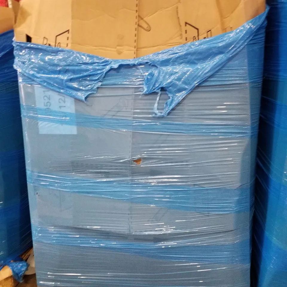 PALLET CONTAINING ASSORTED PRODUCTS TO INCLUDE TOILET SEAT, PLAYPEN, VACUUM STAND, SLOW JUICER