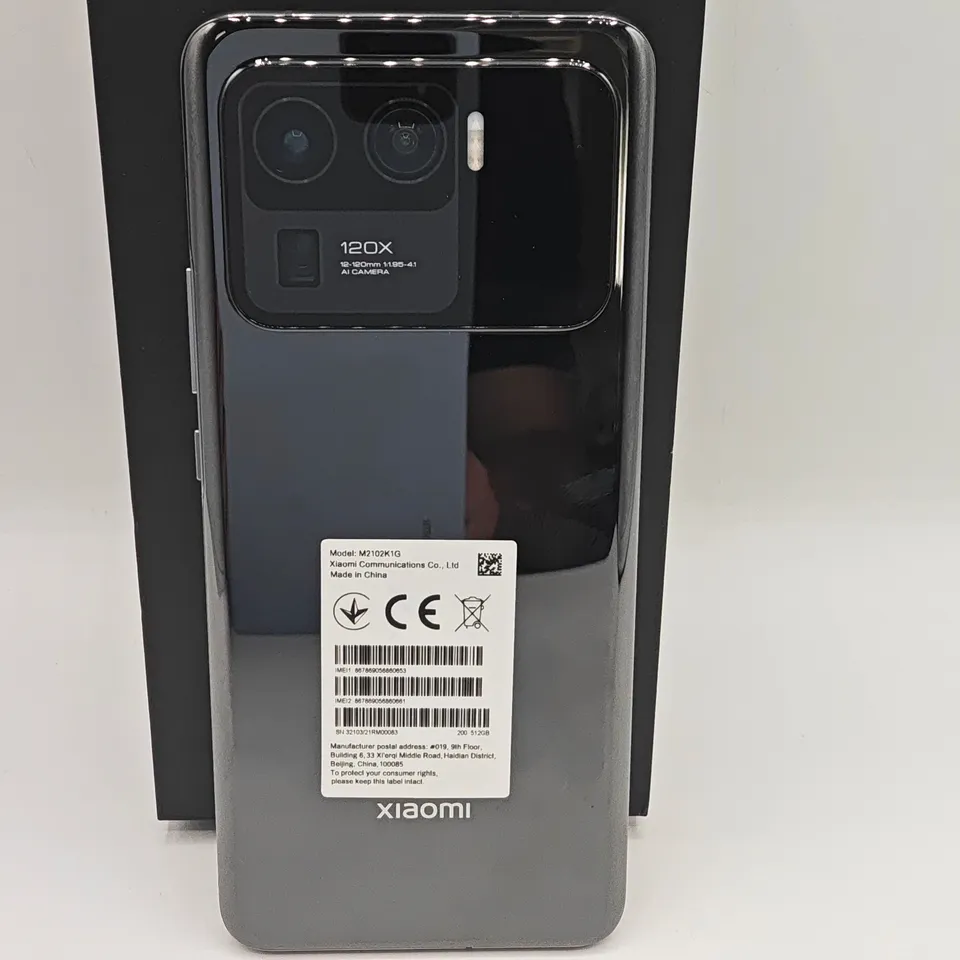 BOXED XIAOMI 11 ULTRA 12/512GB IN CERAMIC BLACK - M2102K1G