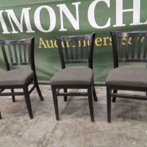 3 DINING CHAIRS 