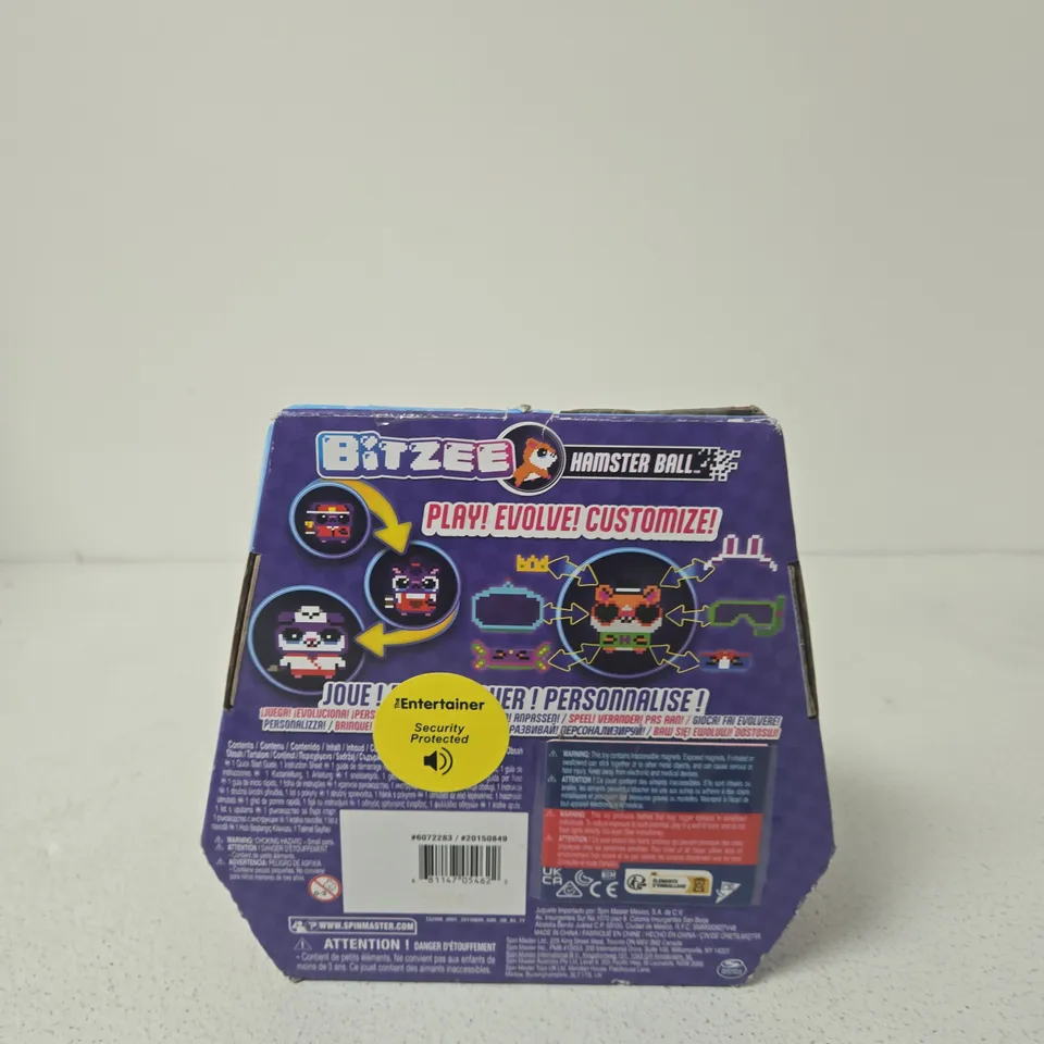 BITZEE HAMSTER BALL – PLAY! EVOLVE! CUSTOMIZE! BOXED TOY