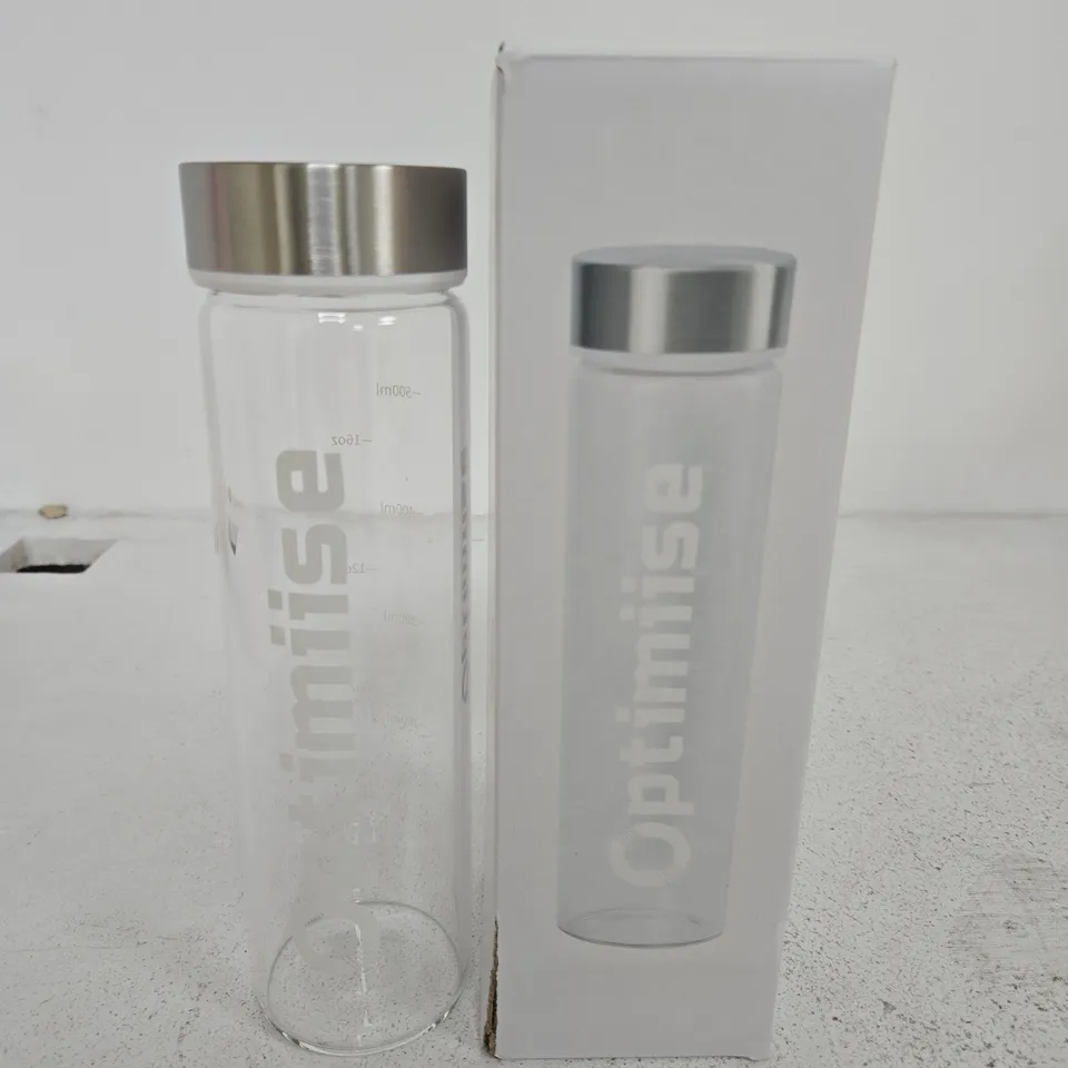 OPTIMIISE PREMIUM GLASS BOTTLE - 550ML