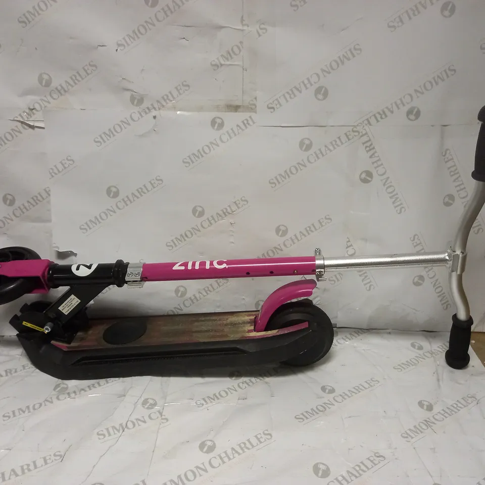 ZINC E4 MAX ELECTRIC SCOOTER - PINK RRP £139.99