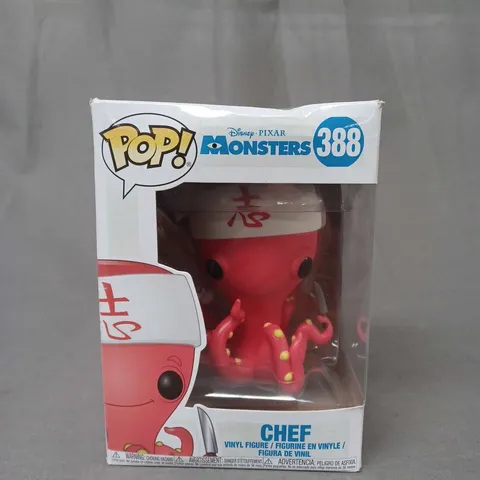 POP! DISNEY MONSTERS INC - CHEF VINYL FIGURE - 388