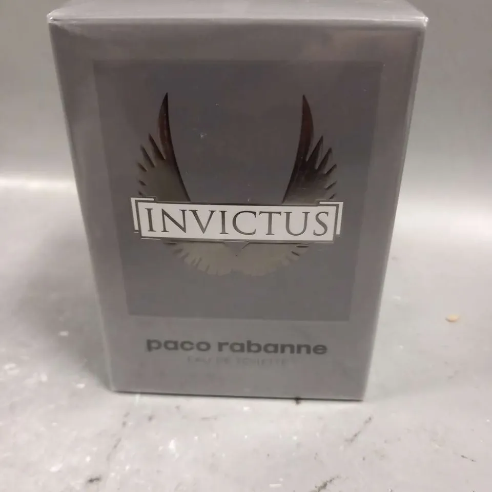 BOXED AND SEALED PACO RABANNE "INVICTUS" EAU DE TOILETTE 50ML