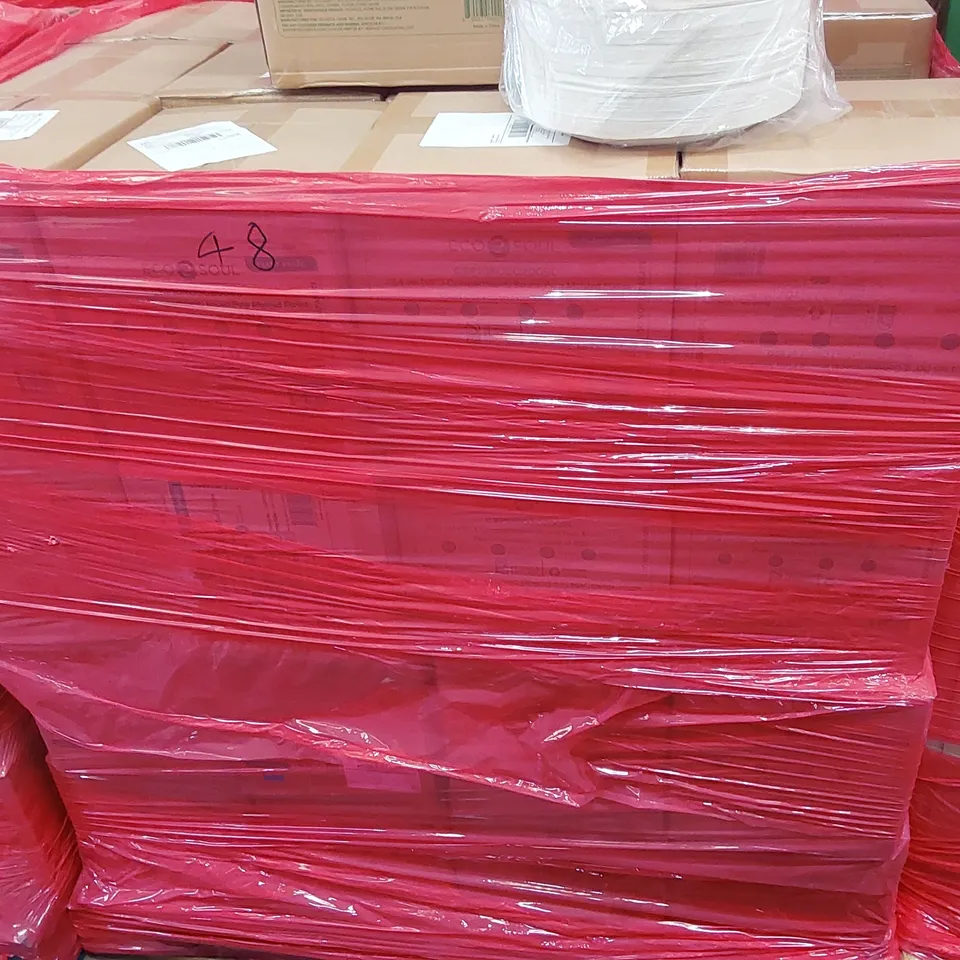 PALLET OF APPROXIMATELY 48 BOXES OF 200x 25.4CM (10") ROUND PULP MOLDED PLATES