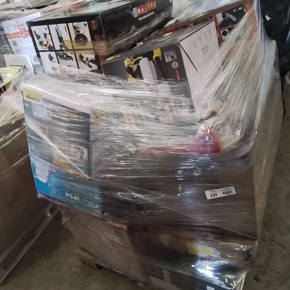 PALLET OF APPROXIMATELY 80 UNPROCESSED RAW RETURN HOUSEHOLD AND ELECTRICAL GOODS TO INCLUDE;
