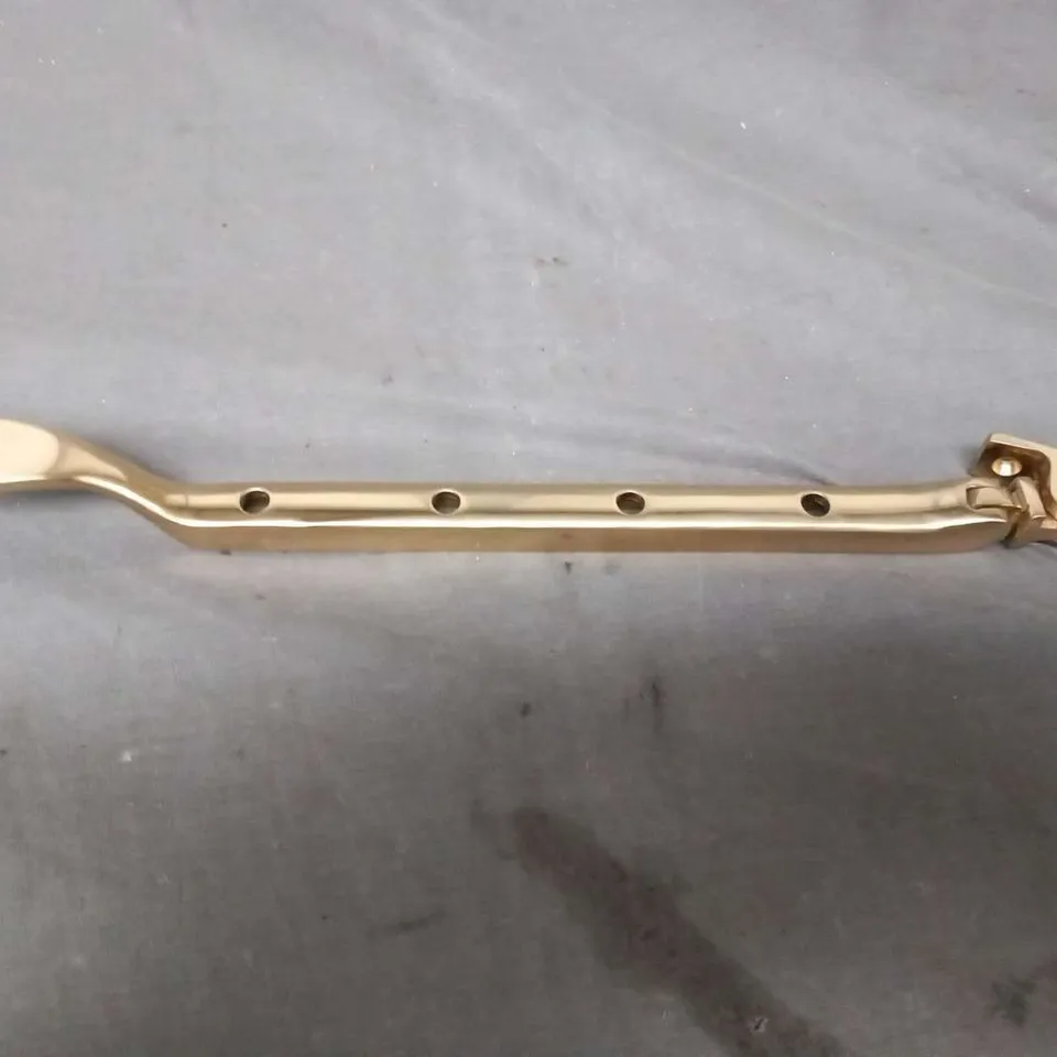 APPROXIMATELY 15 BRASS VICTORIAN CASEMENT STAYS 10"