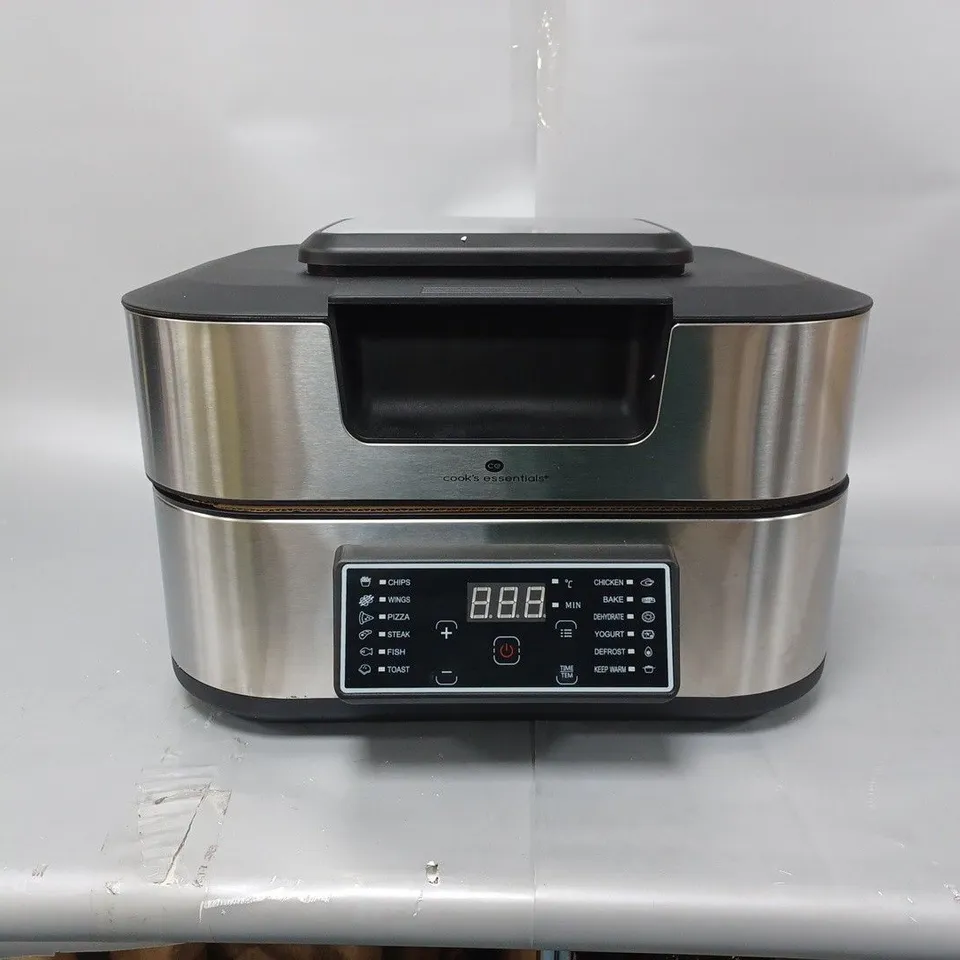 BOXED COOK'S ESSENTIALS GRILL & AIRFRYER 5.5L