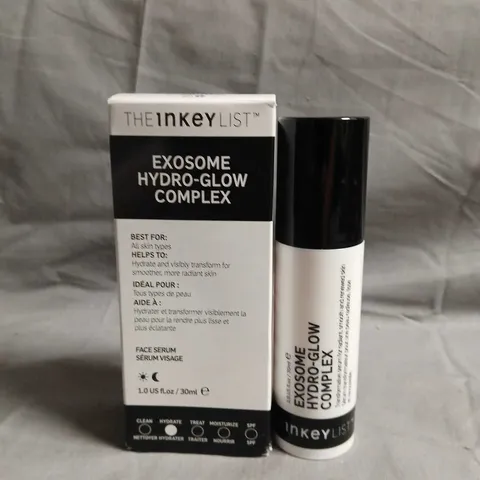 THE INKEY LIST EXOSOME HYDRO-GLOW COMPLEX – FACE SERUM (1.0 FL OZ / 30 ML)