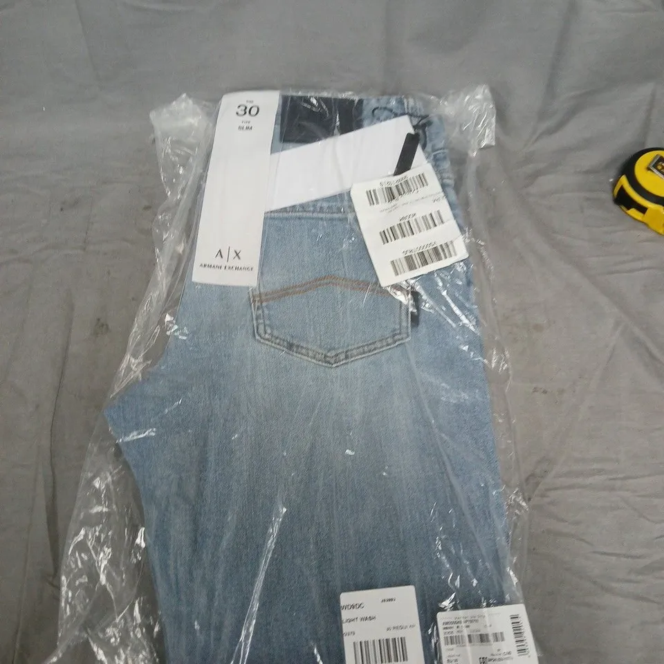 ARMANI EXCHANGE JEANS - SLIM FIT, UK SIZE 30 (MEN'S)
