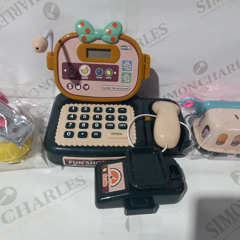 DESIGNER STYLE DIY CASH REGISTER PLAY SET