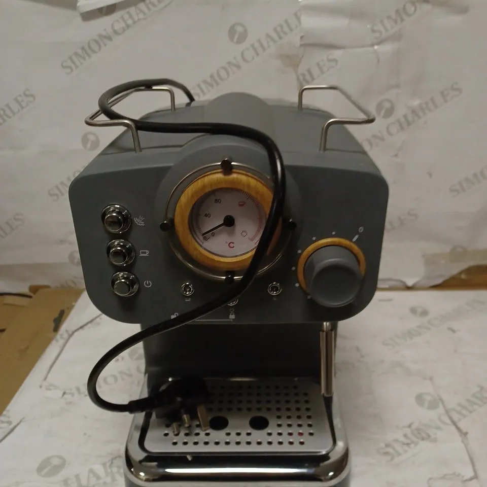SWAN ESPRESSO COFFEE MAKER - GREY