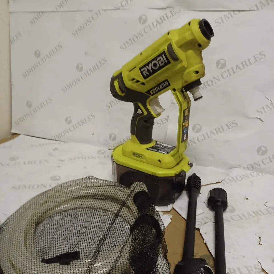 RYOBI 18V ONE+ CORDLESS 18V POWER WASHER 