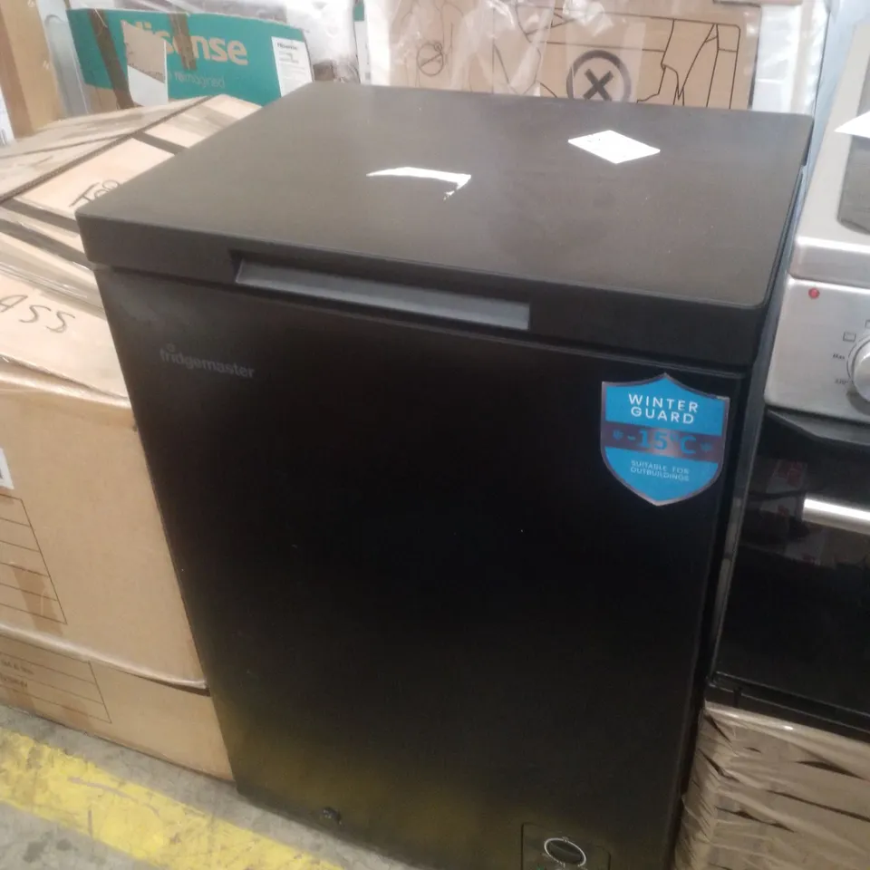 FRIDGEMASTER 97 LITRE CHEST FREEZER - BLACK