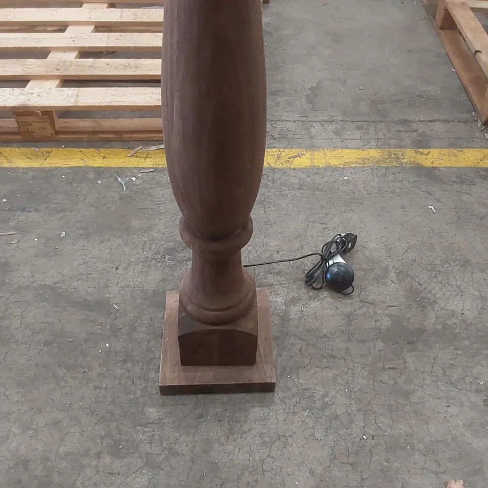 DESIGNER WOODEN FLOOR LAMP BASE