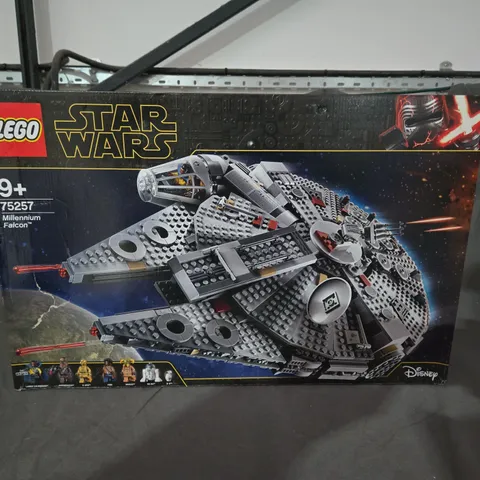 BOXED LEGO STAR WARS MILLENNIUM FALCON 75257