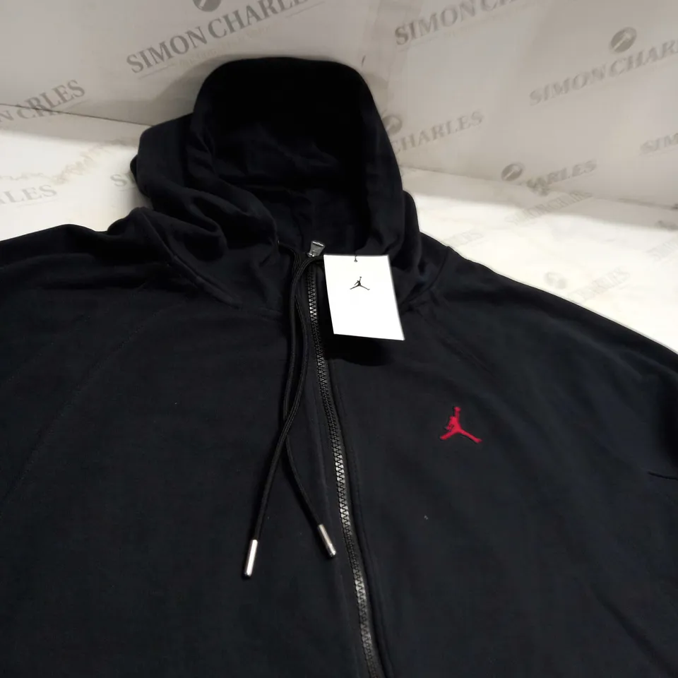 NIKE AIR JORDAN ZIPPED HOODIE SIZE XL