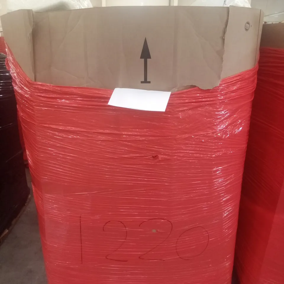 PALLET OF ASSORTED ITEMS INCLUDING ACORN FORT MULTIPLE TIERS SHOE RACK ORGANISER, FABIAN CLARKE PHOTO FRAMES, EVAJOY DOUBLE SIZE AIR MATTRESS, TAIYUHOMES VENETIAN BLIND, ORGANIC PAPER TUBS, GRILL 